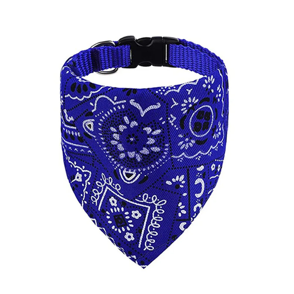 Adjustable Pet Bandana Collar Scarf
