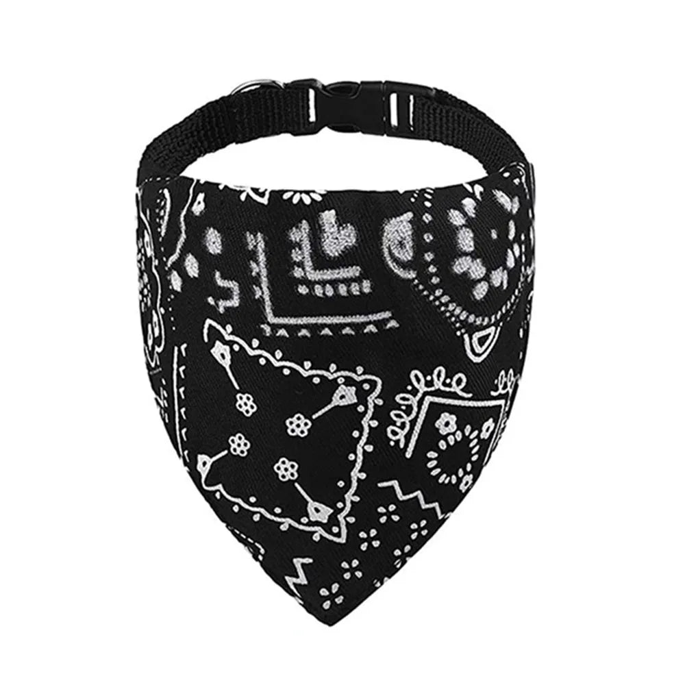 Adjustable Pet Bandana Collar Scarf