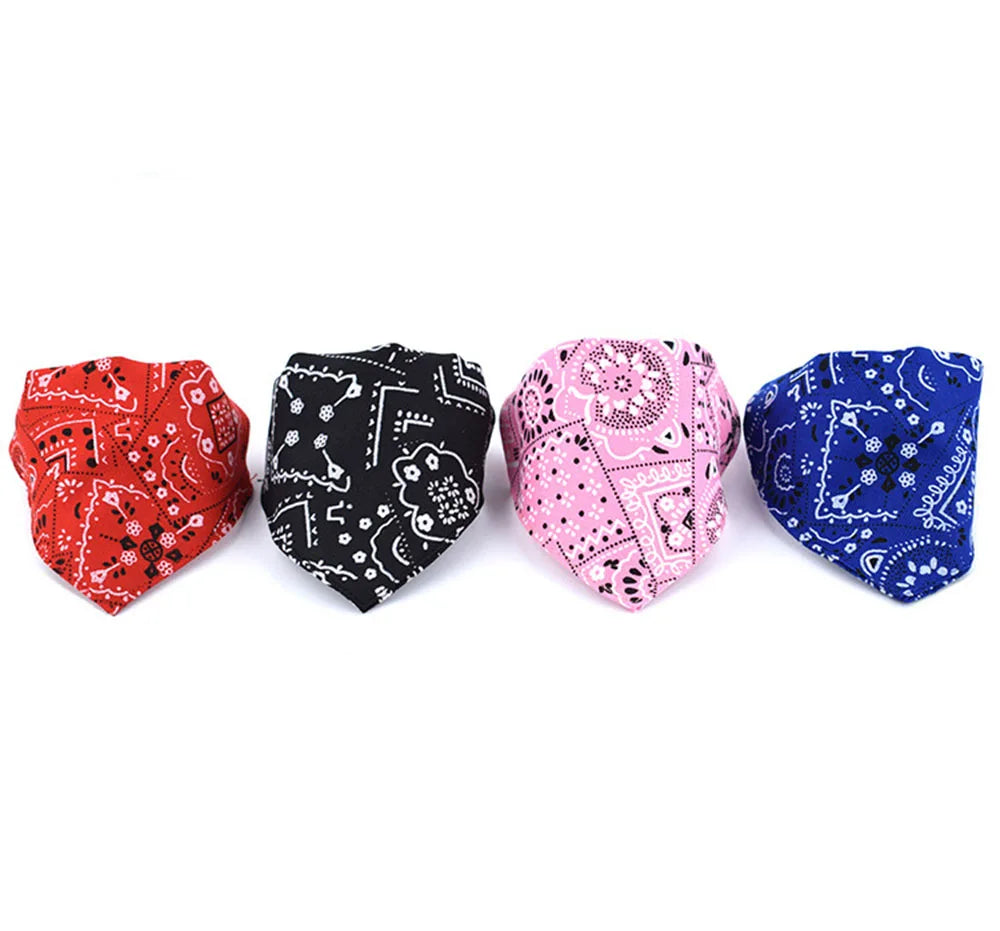 Adjustable Pet Bandana Collar Scarf