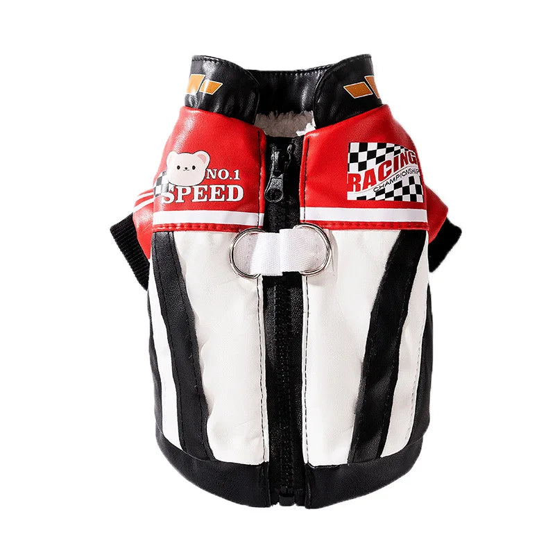Cat Motorcycle Leather Jacket