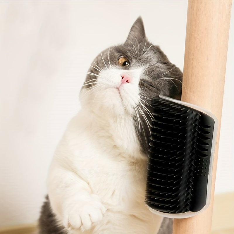 Wall-Mounted Cat Massage & Brush